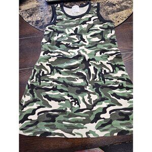 Creations Of Grace Camo Print Sleeveless Dress Youth Toddler Girl's Size 3T